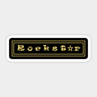 rockstar Sticker